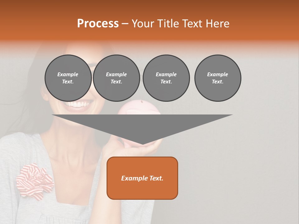 Love Pink Rabbit PowerPoint Template