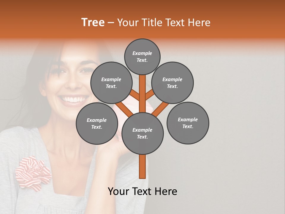 Love Pink Rabbit PowerPoint Template