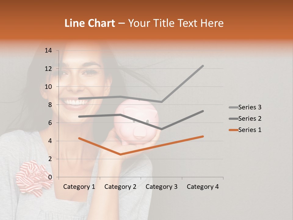 Love Pink Rabbit PowerPoint Template