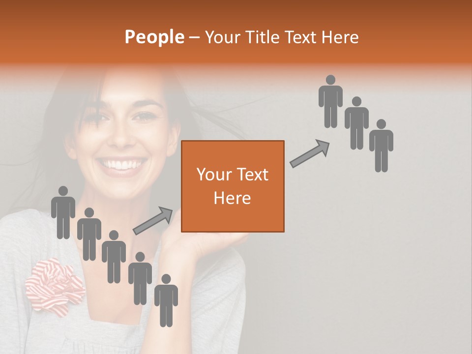 Love Pink Rabbit PowerPoint Template