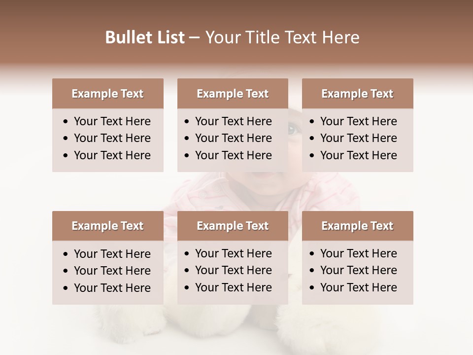 Love Pink Rabbit PowerPoint Template