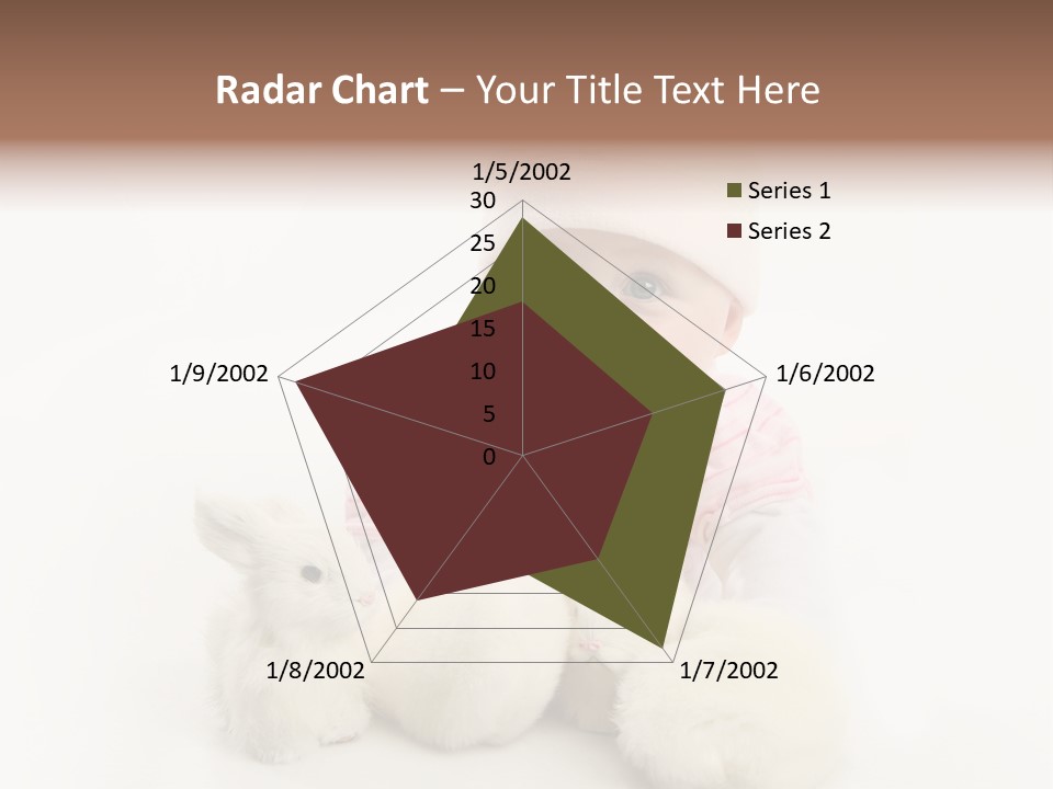 Love Pink Rabbit PowerPoint Template