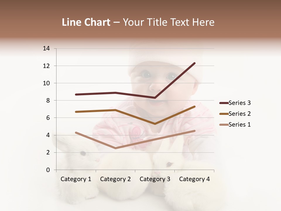 Love Pink Rabbit PowerPoint Template