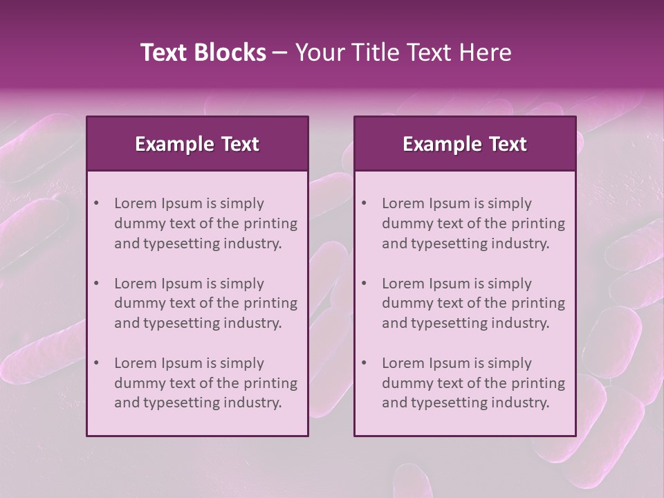Sem Human Hiv PowerPoint Template
