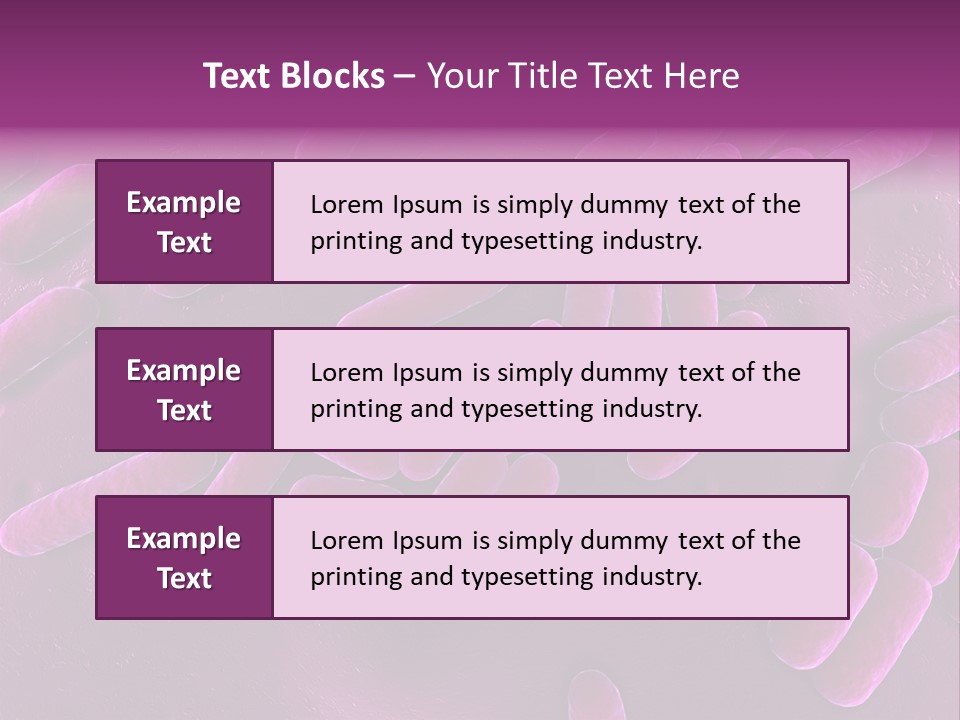 Sem Human Hiv PowerPoint Template