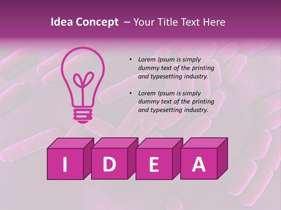 Sem Human Hiv PowerPoint Template