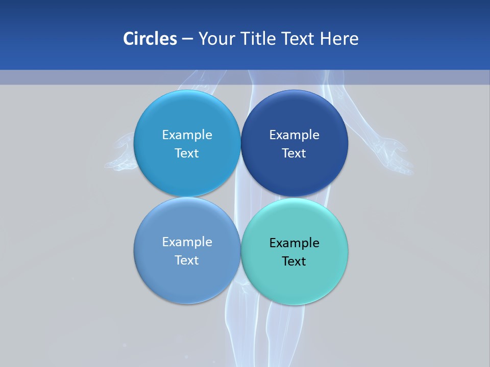 Flying Skeleton Bones PowerPoint Template