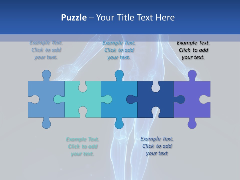 Flying Skeleton Bones PowerPoint Template