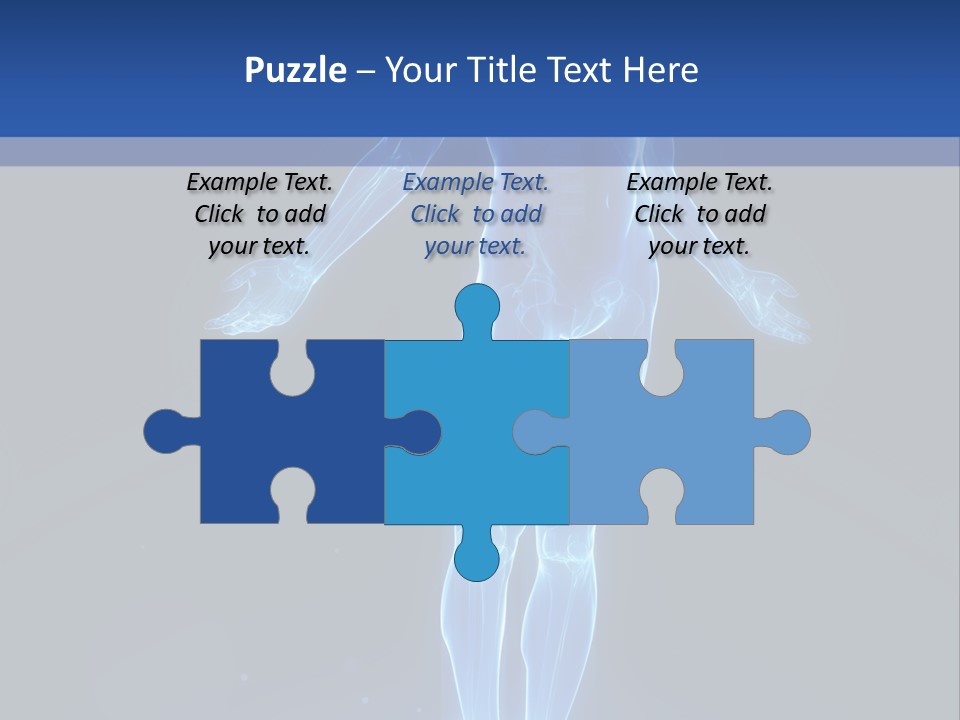 Flying Skeleton Bones PowerPoint Template