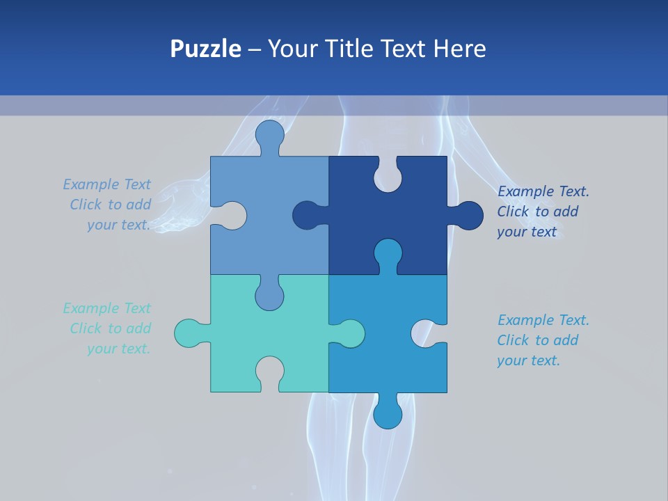 Flying Skeleton Bones PowerPoint Template