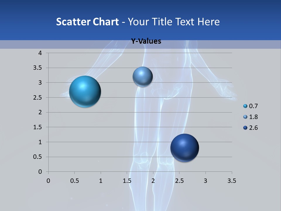 Flying Skeleton Bones PowerPoint Template