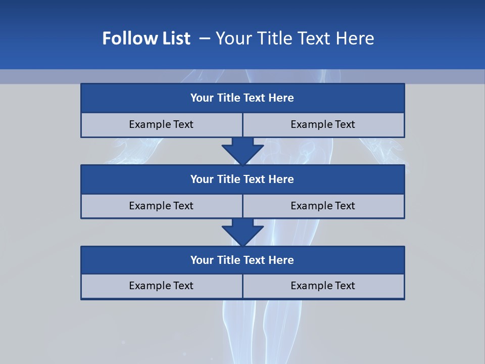 Flying Skeleton Bones PowerPoint Template