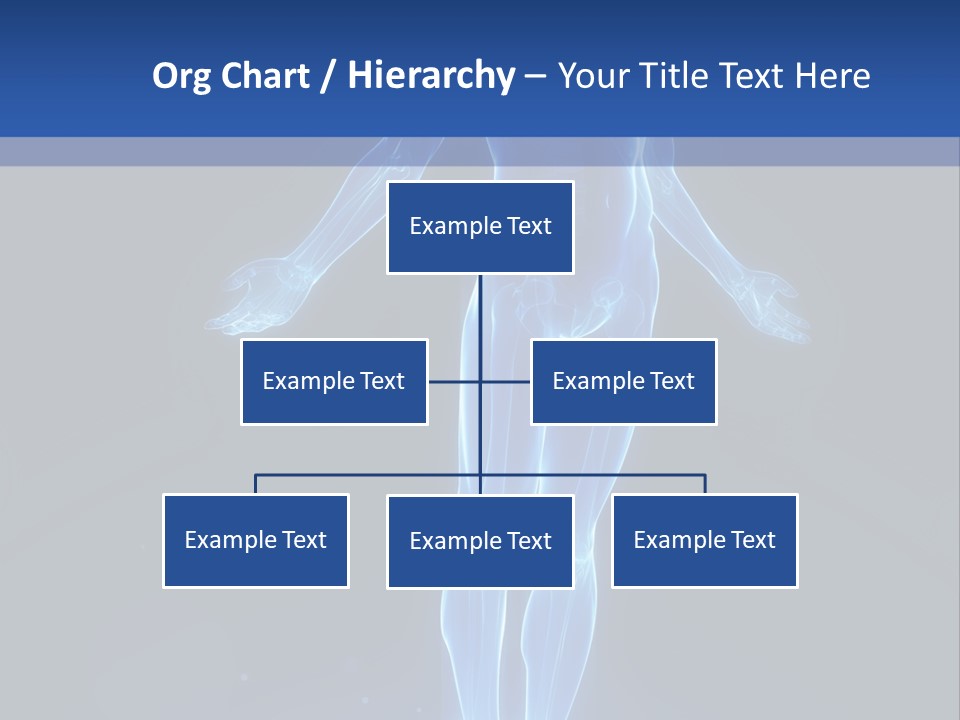 Flying Skeleton Bones PowerPoint Template