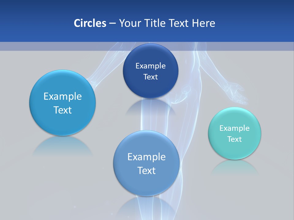 Flying Skeleton Bones PowerPoint Template