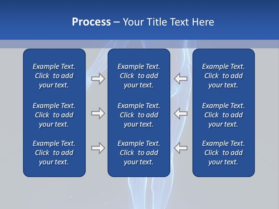 Flying Skeleton Bones PowerPoint Template