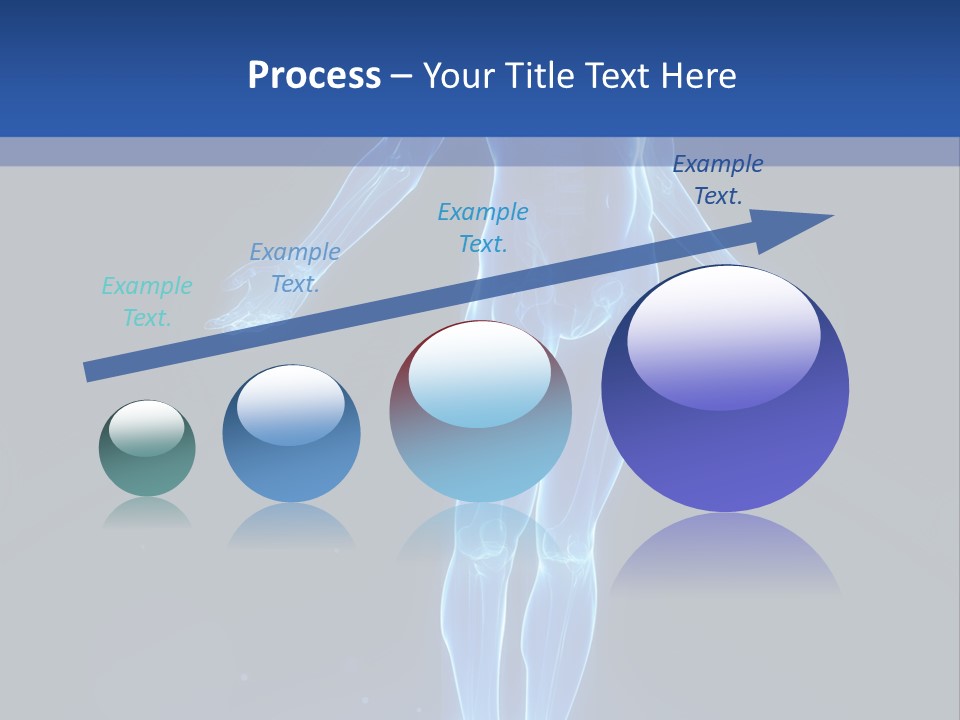 Flying Skeleton Bones PowerPoint Template
