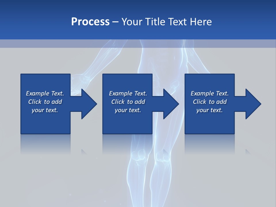 Flying Skeleton Bones PowerPoint Template