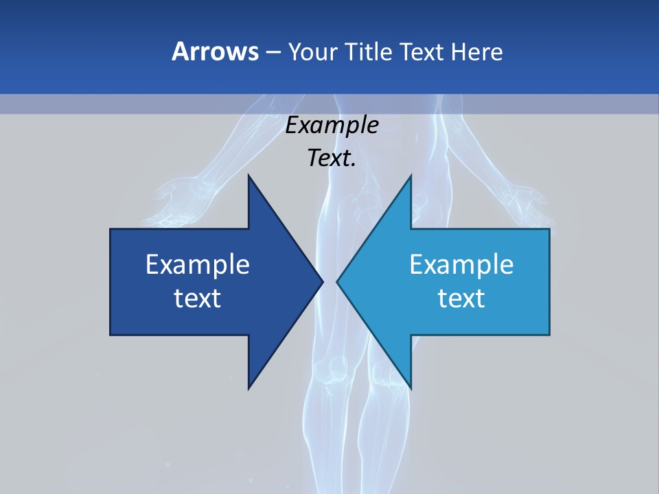 Flying Skeleton Bones PowerPoint Template