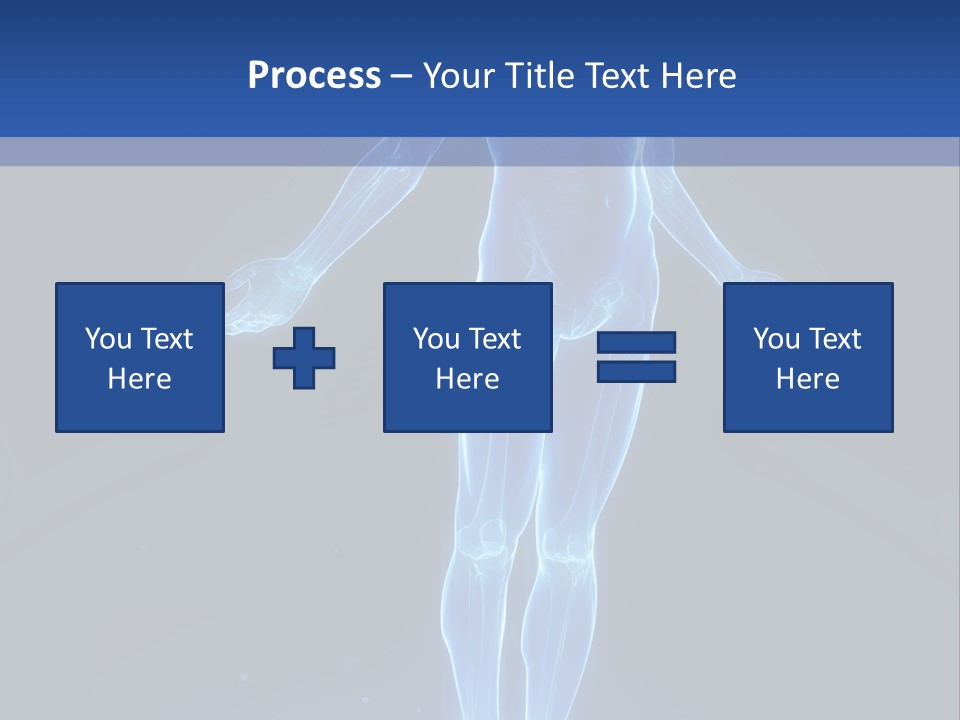 Flying Skeleton Bones PowerPoint Template