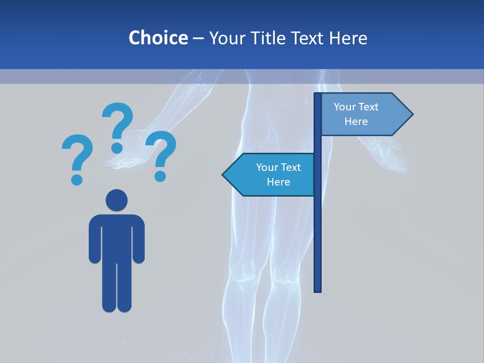 Flying Skeleton Bones PowerPoint Template