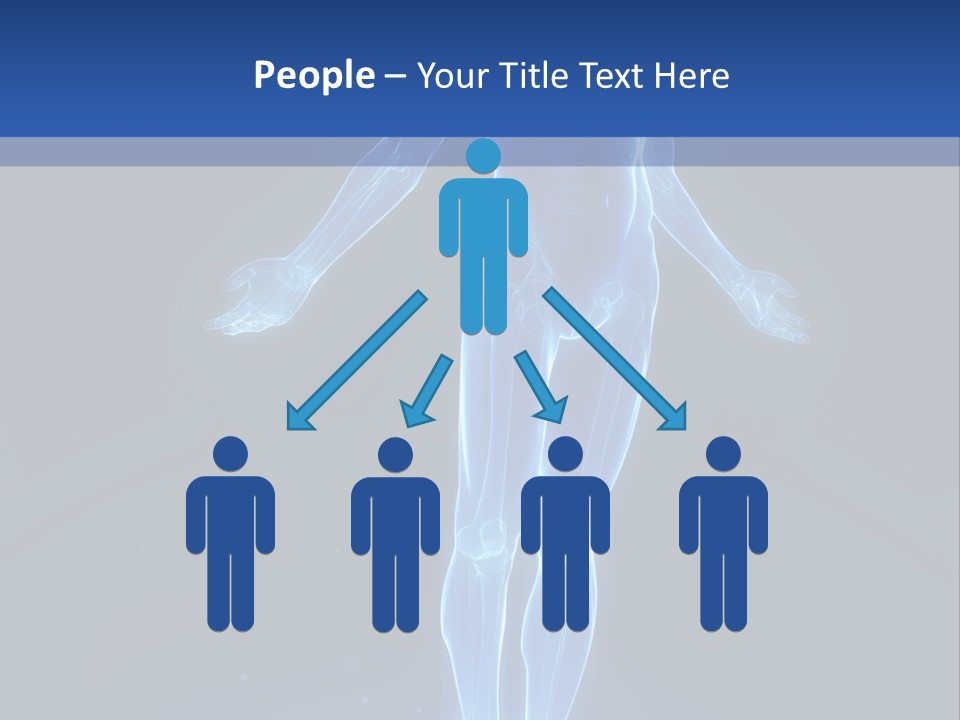 Flying Skeleton Bones PowerPoint Template