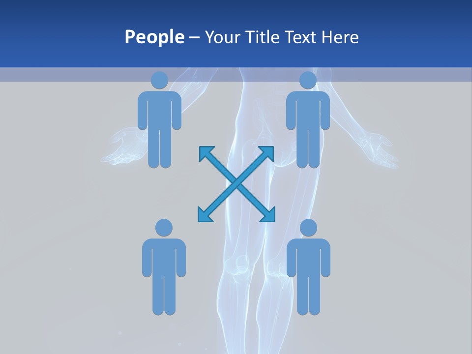 Flying Skeleton Bones PowerPoint Template