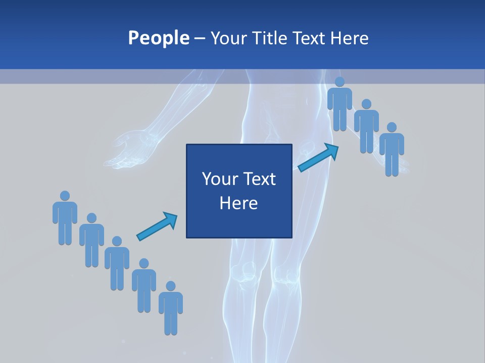 Flying Skeleton Bones PowerPoint Template