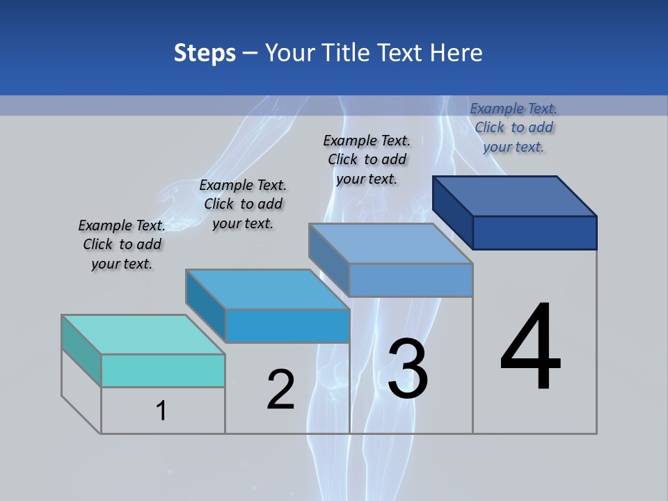 Flying Skeleton Bones PowerPoint Template