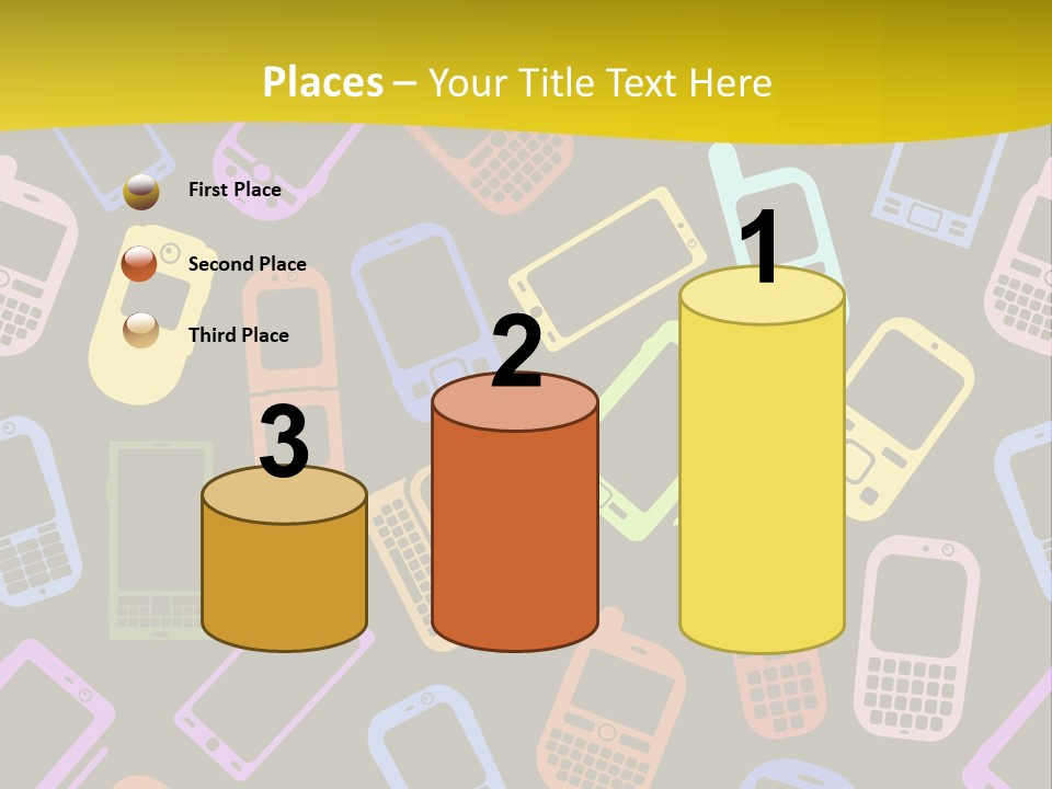 Speak Display Pattern PowerPoint Template