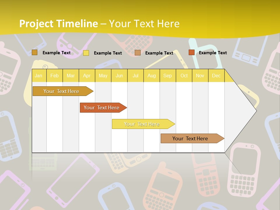 Speak Display Pattern PowerPoint Template