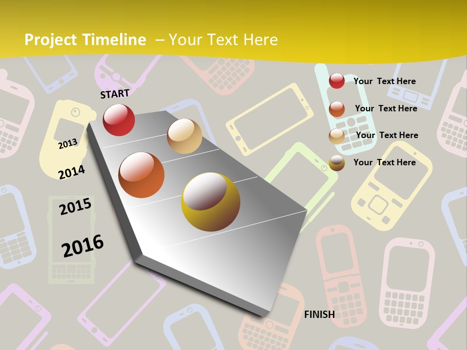 Speak Display Pattern PowerPoint Template