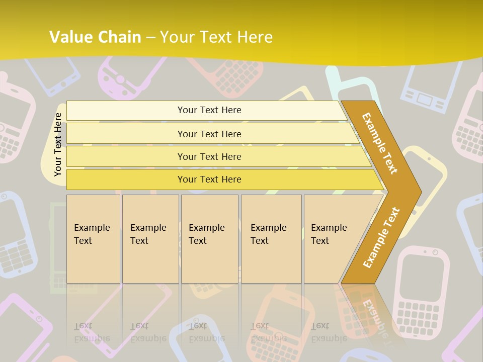 Speak Display Pattern PowerPoint Template