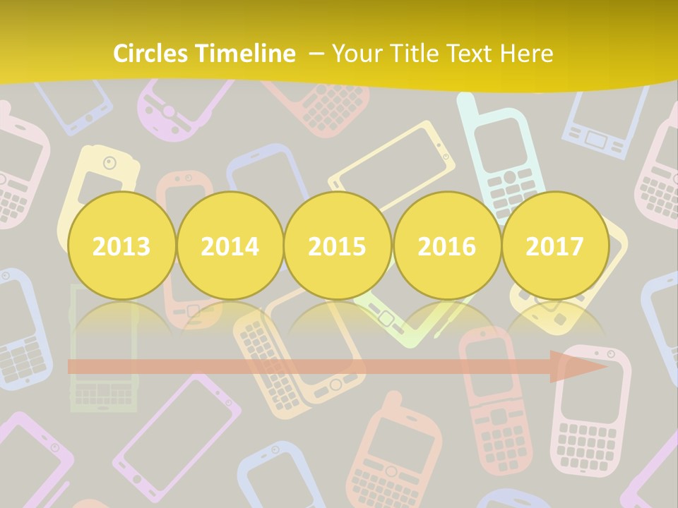 Speak Display Pattern PowerPoint Template