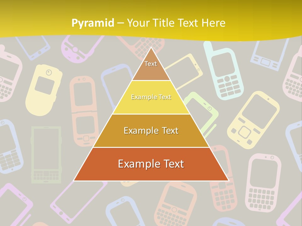 Speak Display Pattern PowerPoint Template