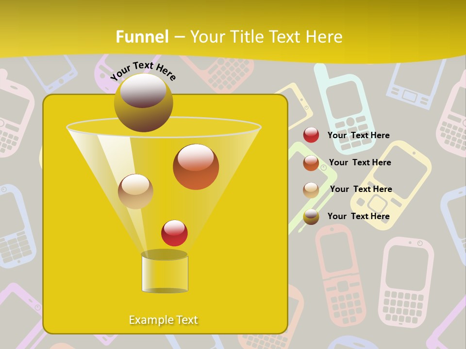 Speak Display Pattern PowerPoint Template