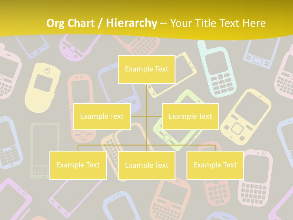 Speak Display Pattern PowerPoint Template