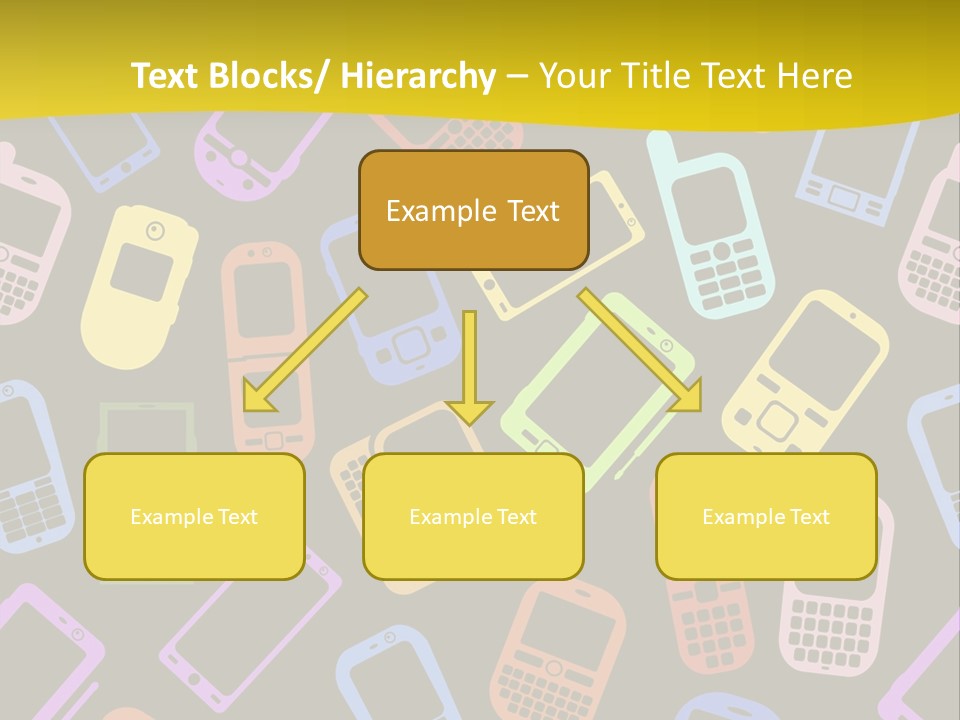 Speak Display Pattern PowerPoint Template
