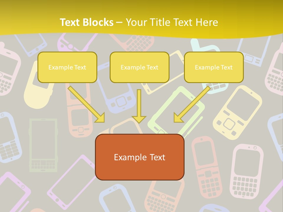 Speak Display Pattern PowerPoint Template