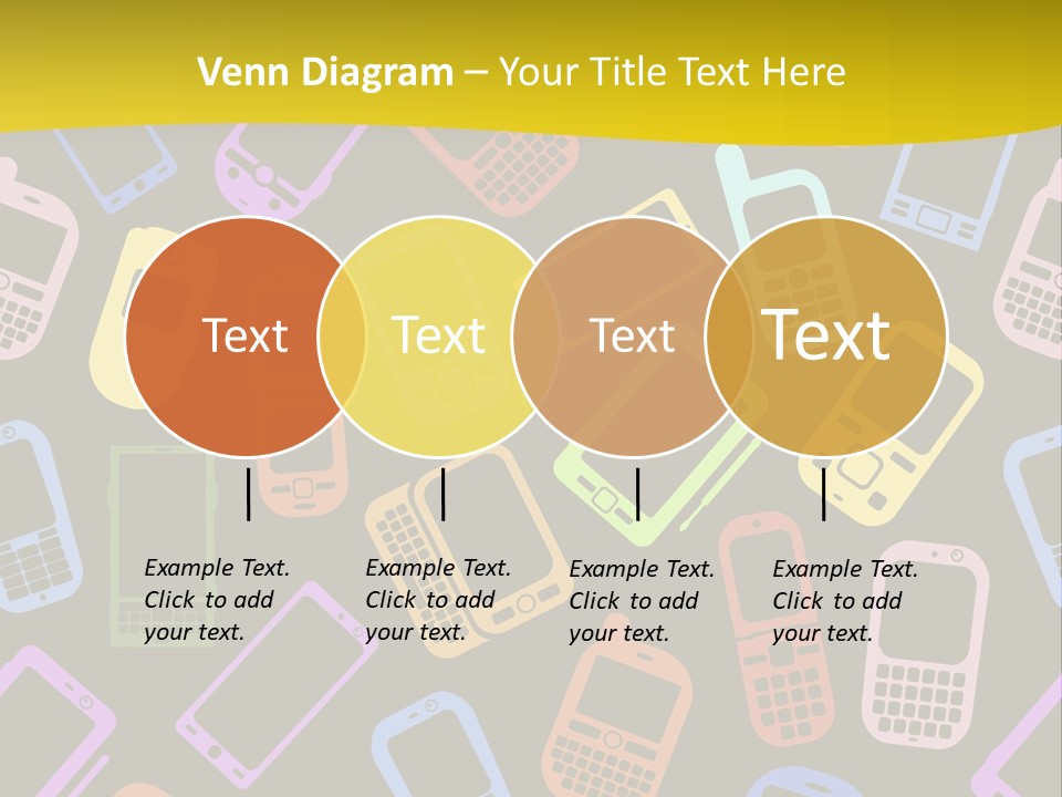 Speak Display Pattern PowerPoint Template