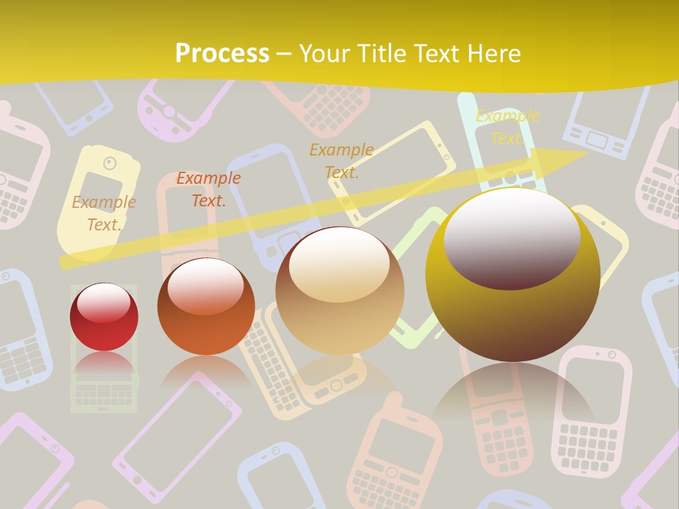 Speak Display Pattern PowerPoint Template