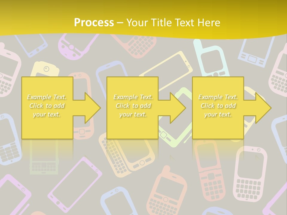 Speak Display Pattern PowerPoint Template