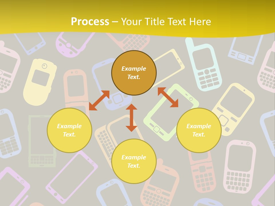 Speak Display Pattern PowerPoint Template