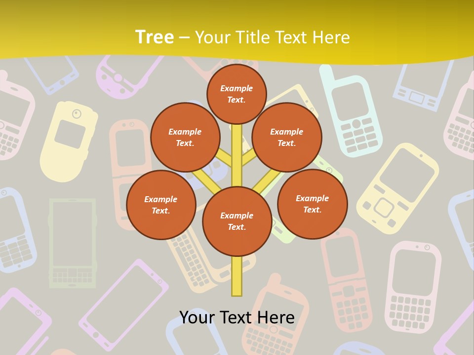 Speak Display Pattern PowerPoint Template