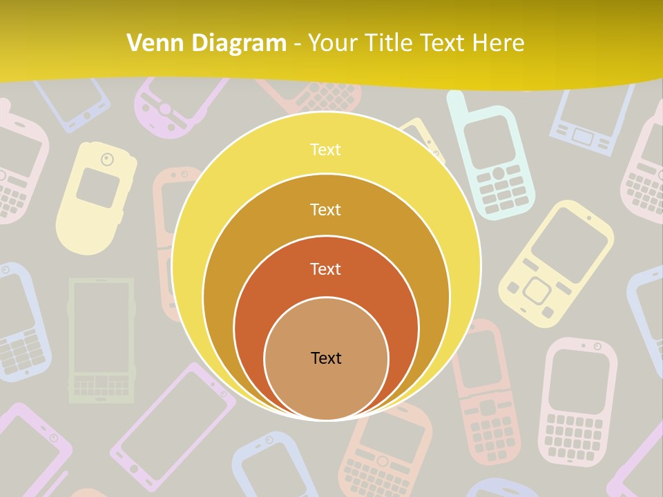 Speak Display Pattern PowerPoint Template