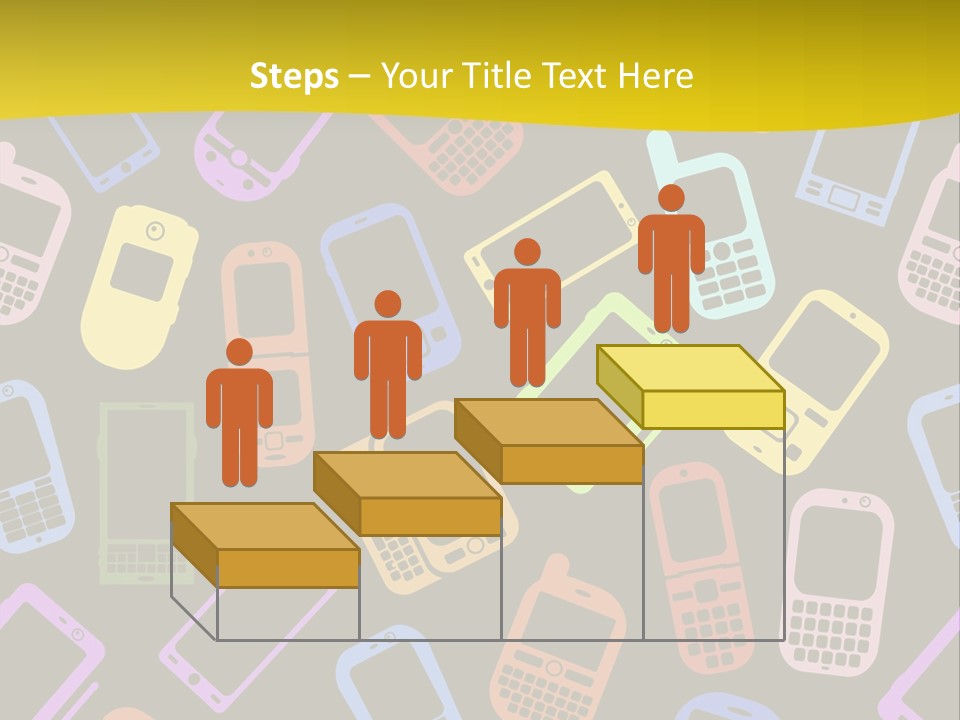 Speak Display Pattern PowerPoint Template