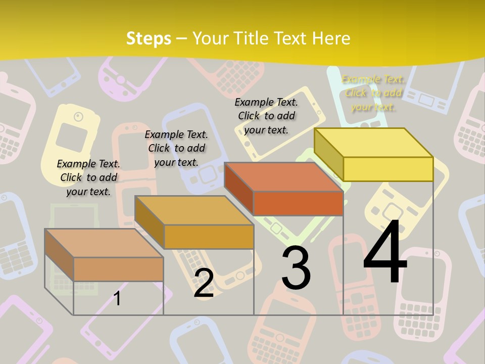 Speak Display Pattern PowerPoint Template