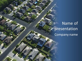 Housing Suburb Sub PowerPoint Template