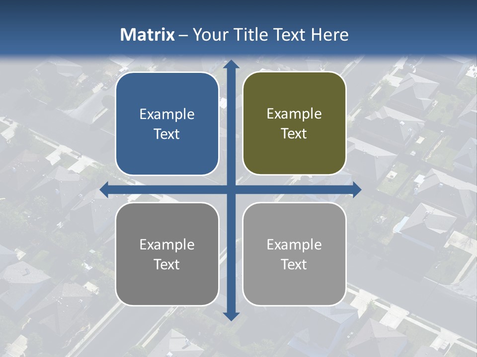 Housing Suburb Sub PowerPoint Template