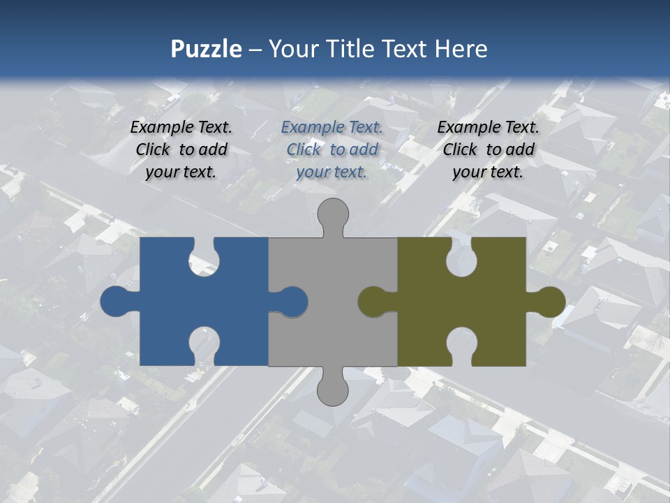 Housing Suburb Sub PowerPoint Template