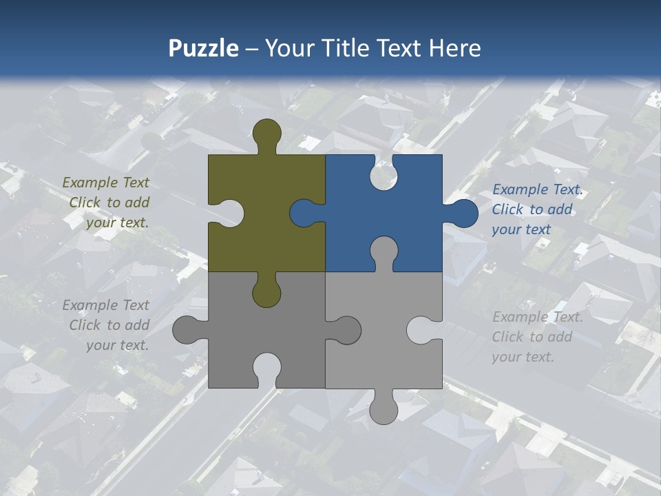 Housing Suburb Sub PowerPoint Template